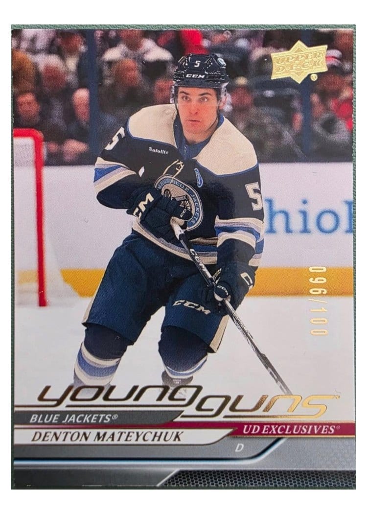 2024-25 Upper Deck Base Set Denton Mateychuk #710 card