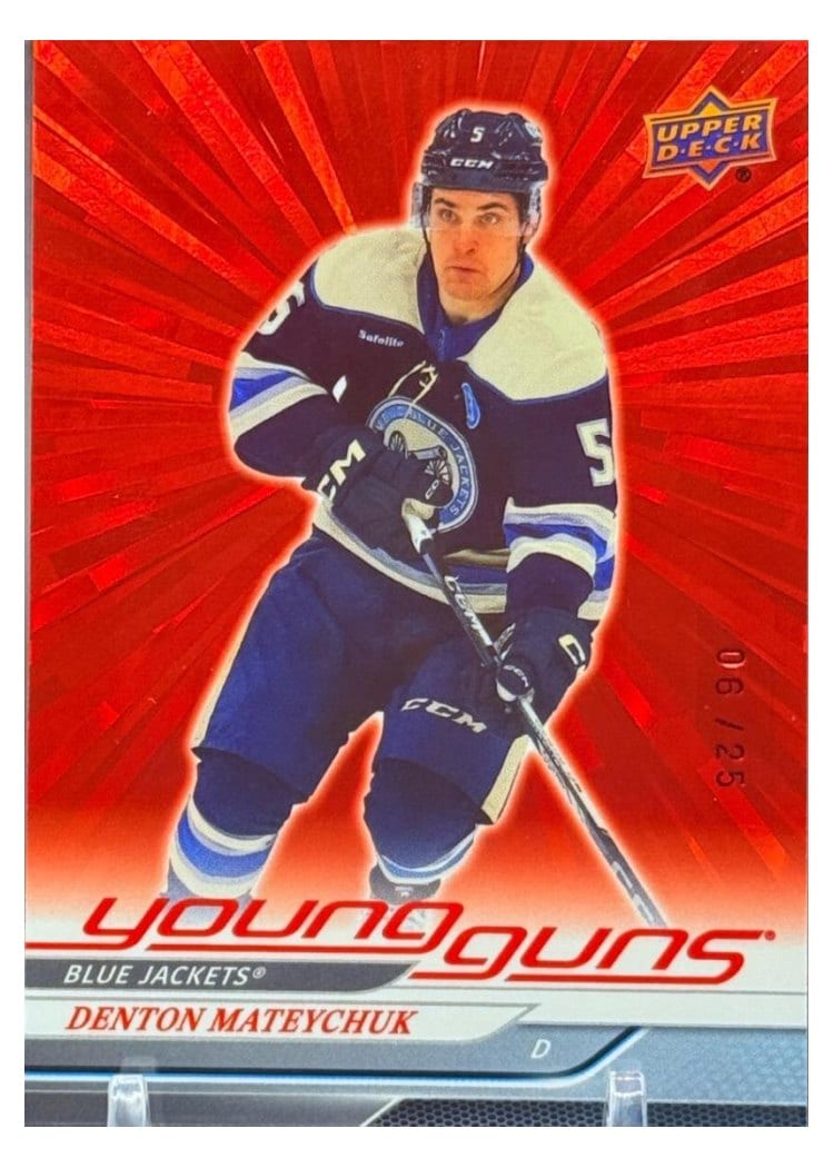 2024-25 Upper Deck Base Set Denton Mateychuk #710 card