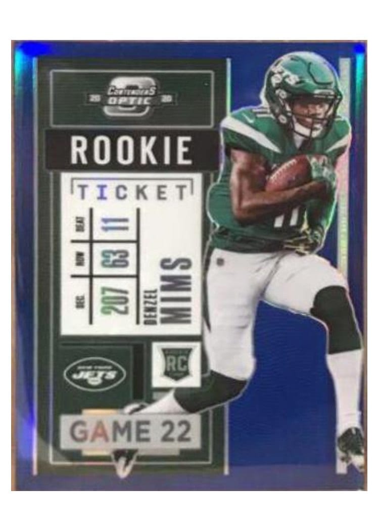 2020 Panini Contenders Optic Base Set Denzel Mims #71 card