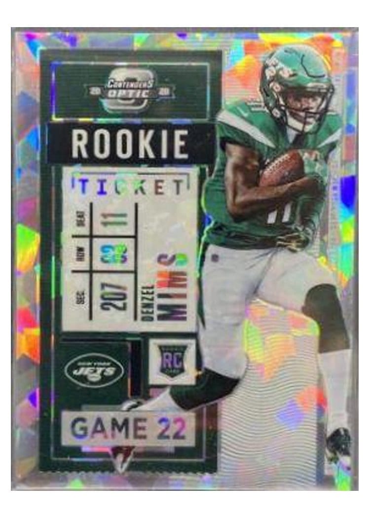 2020 Panini Contenders Optic Base Set Denzel Mims #71 card
