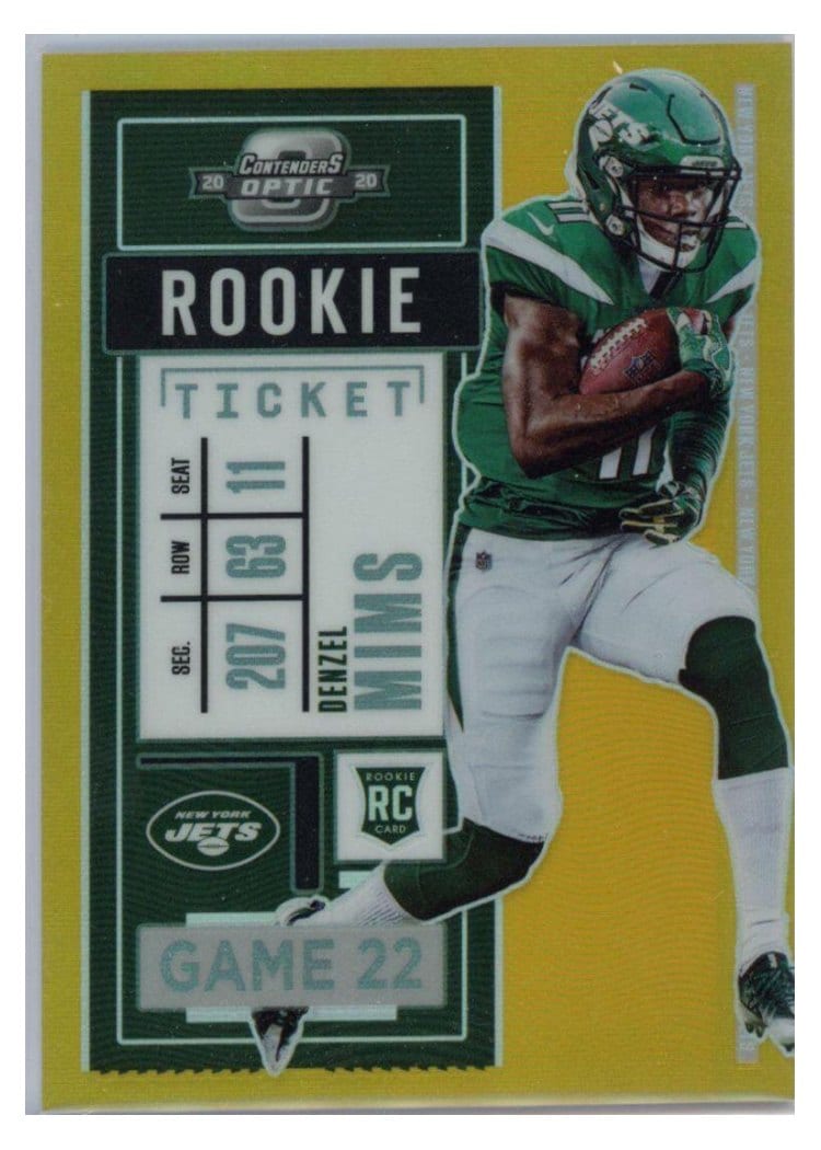 2020 Panini Contenders Optic Base Set Denzel Mims #71 card