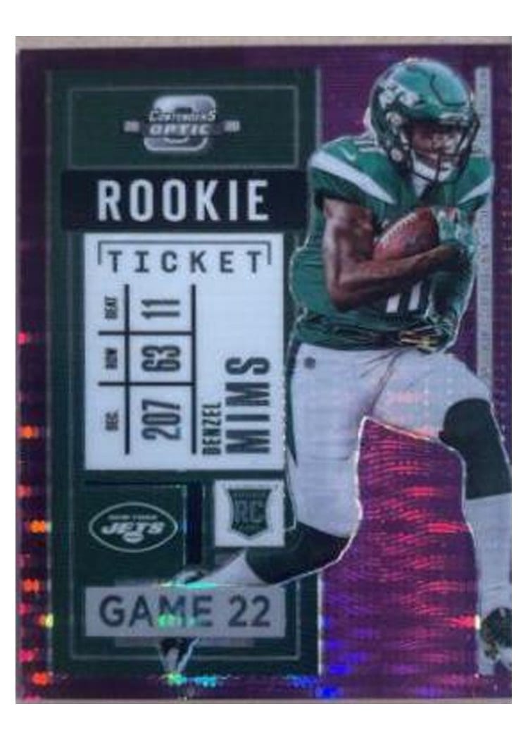 2020 Panini Contenders Optic Base Set Denzel Mims #71 card