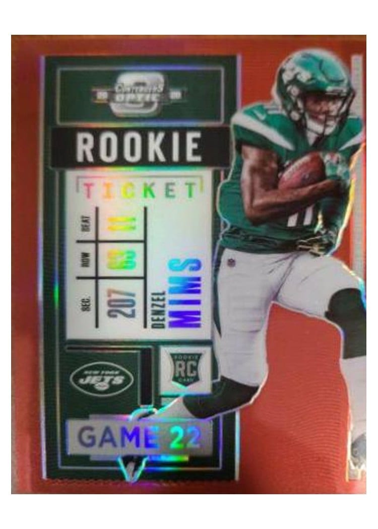 2020 Panini Contenders Optic Base Set Denzel Mims #71 card