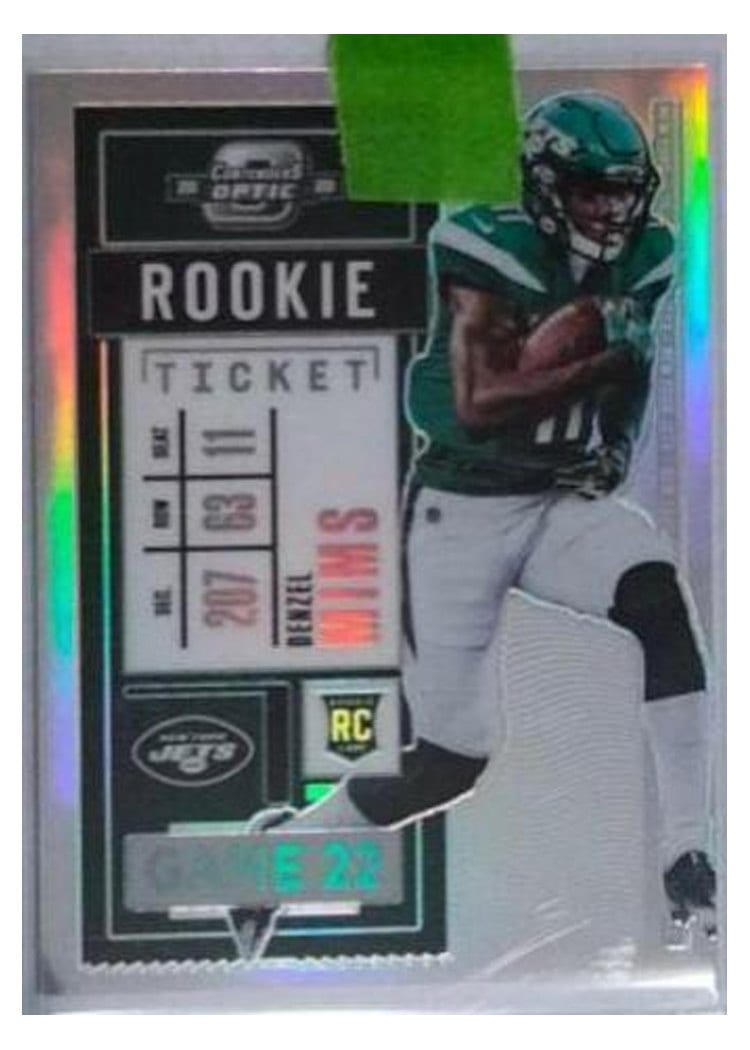 2020 Panini Contenders Optic Base Set Denzel Mims #71 card