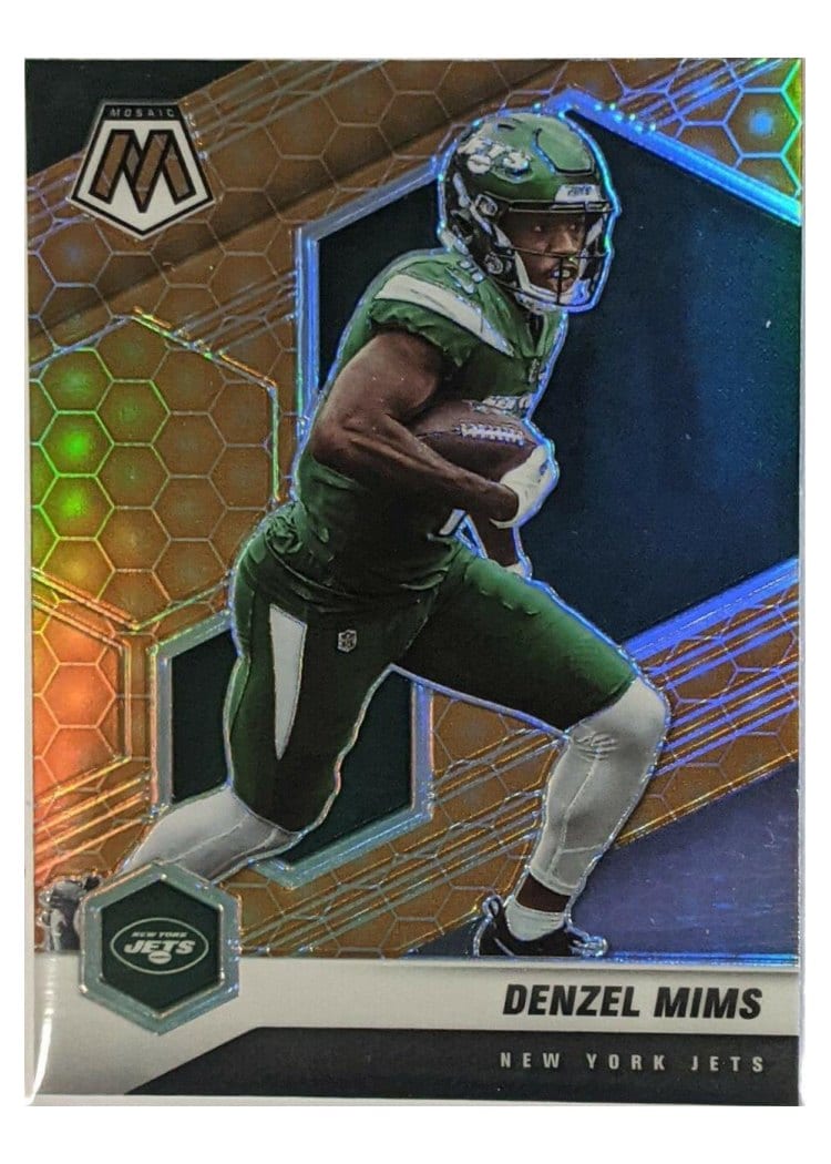 2021 Panini Mosaic Base Set Denzel Mims #158 card