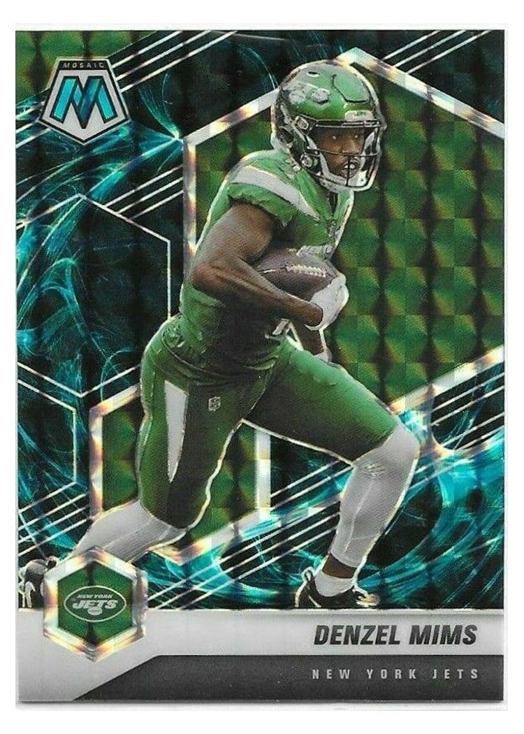 2021 Panini Mosaic Base Set Denzel Mims #158 card