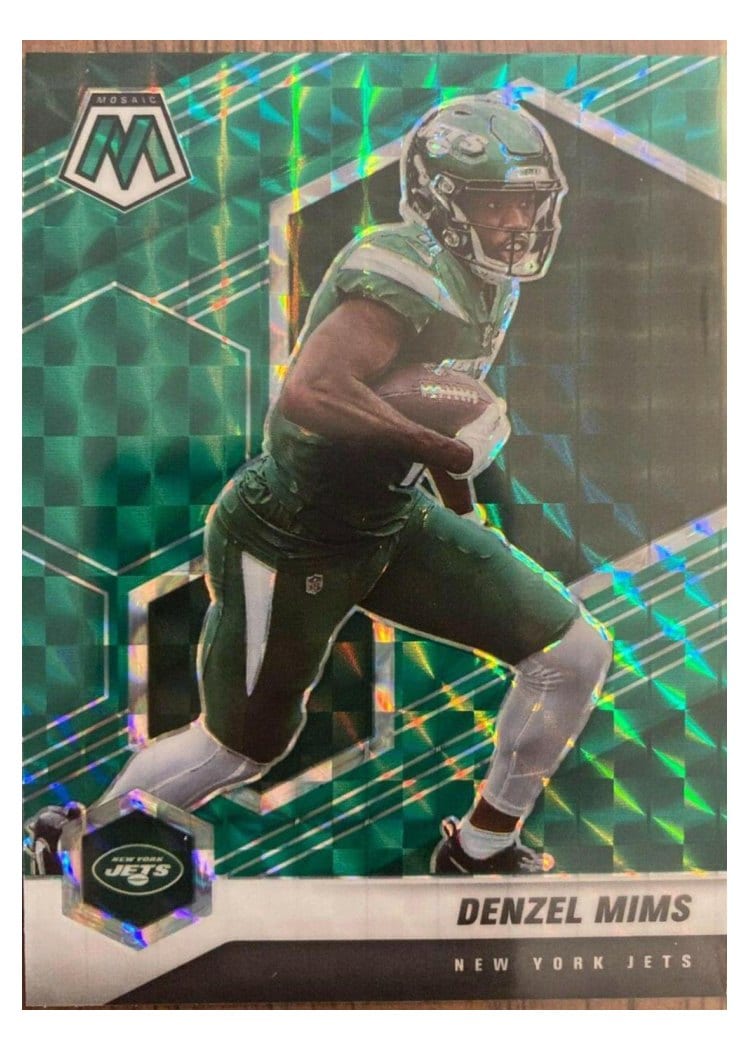 2021 Panini Mosaic Base Set Denzel Mims #158 card