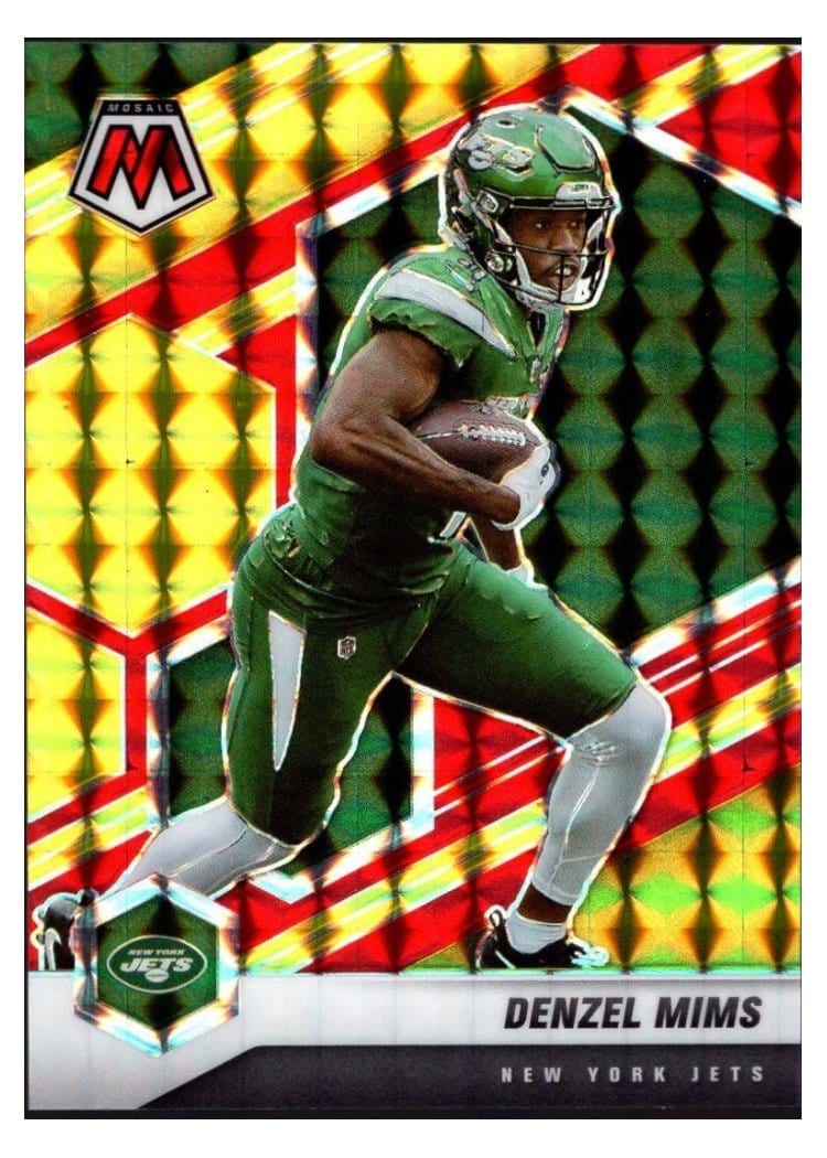 2021 Panini Mosaic Base Set Denzel Mims #158 card
