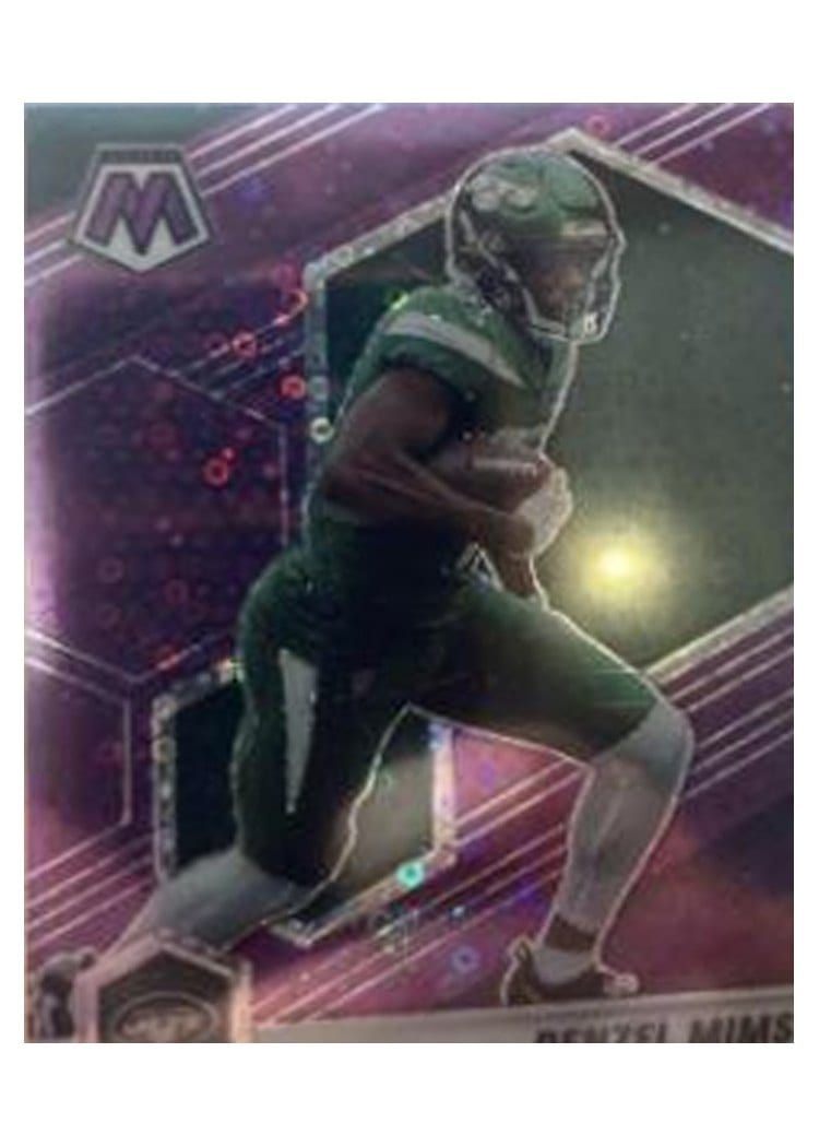 2021 Panini Mosaic Base Set Denzel Mims #158 card