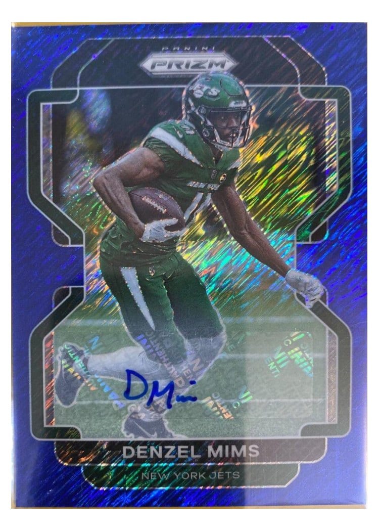 2021 Panini Prizm Base Set Denzel Mims #85 card