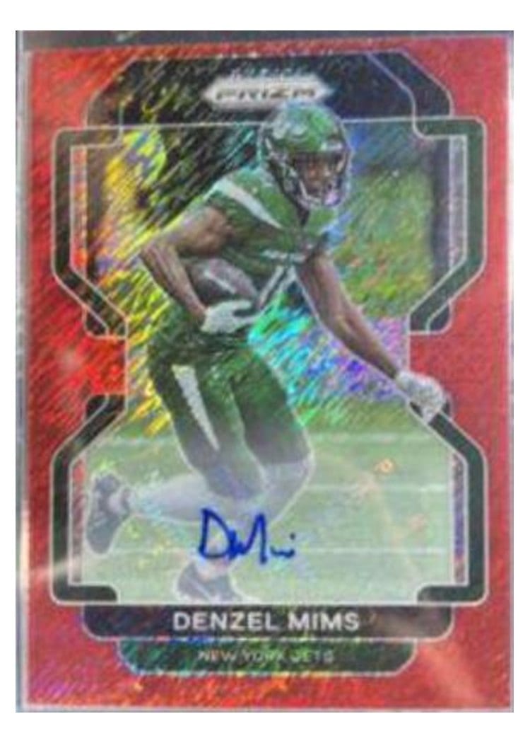 2021 Panini Prizm Base Set Denzel Mims #85 card