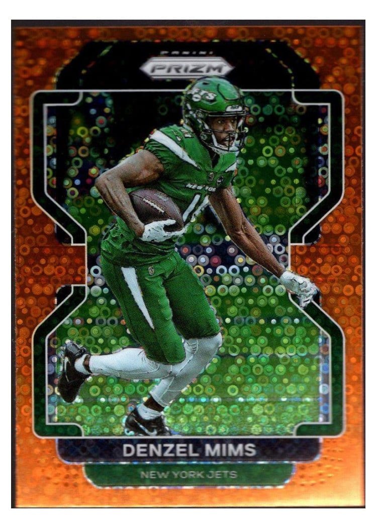 2021 Panini Prizm Base Set Denzel Mims #85 card