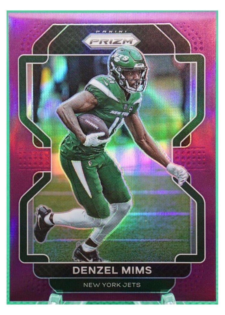 2021 Panini Prizm Base Set Denzel Mims #85 card