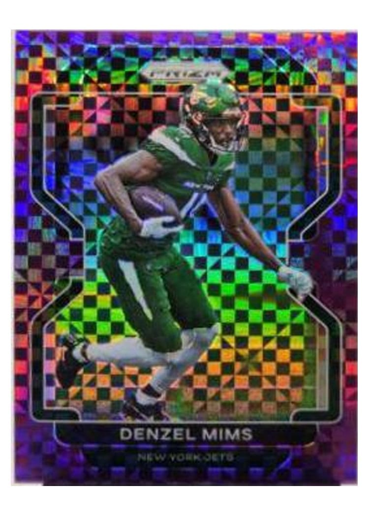 2021 Panini Prizm Base Set Denzel Mims #85 card
