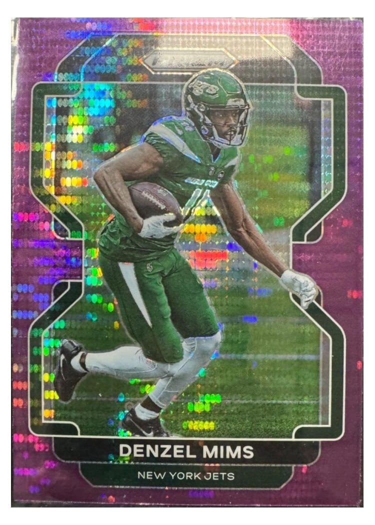 2021 Panini Prizm Base Set Denzel Mims #85 card