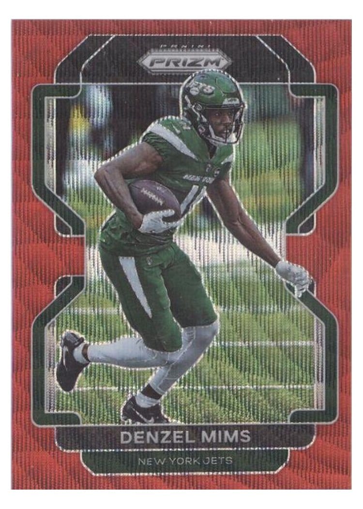 2021 Panini Prizm Base Set Denzel Mims #85 card