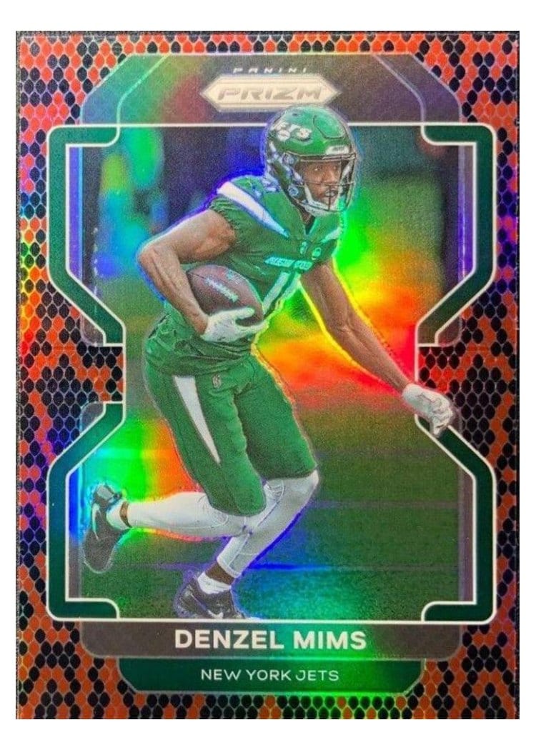 2021 Panini Prizm Base Set Denzel Mims #85 card