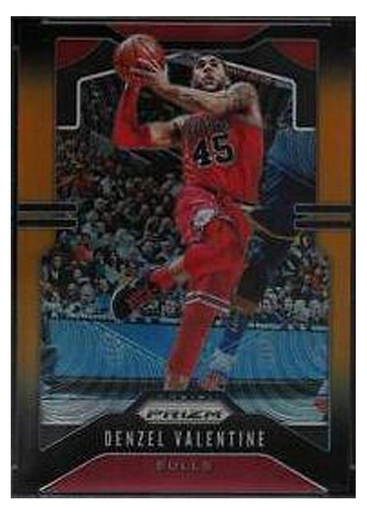 2019-20 Panini Prizm Base Set Denzel Valentine #66 card