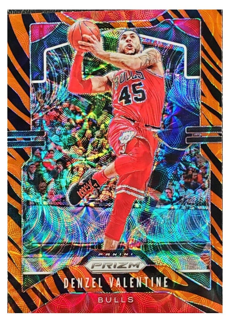 2019-20 Panini Prizm Base Set Denzel Valentine #66 card