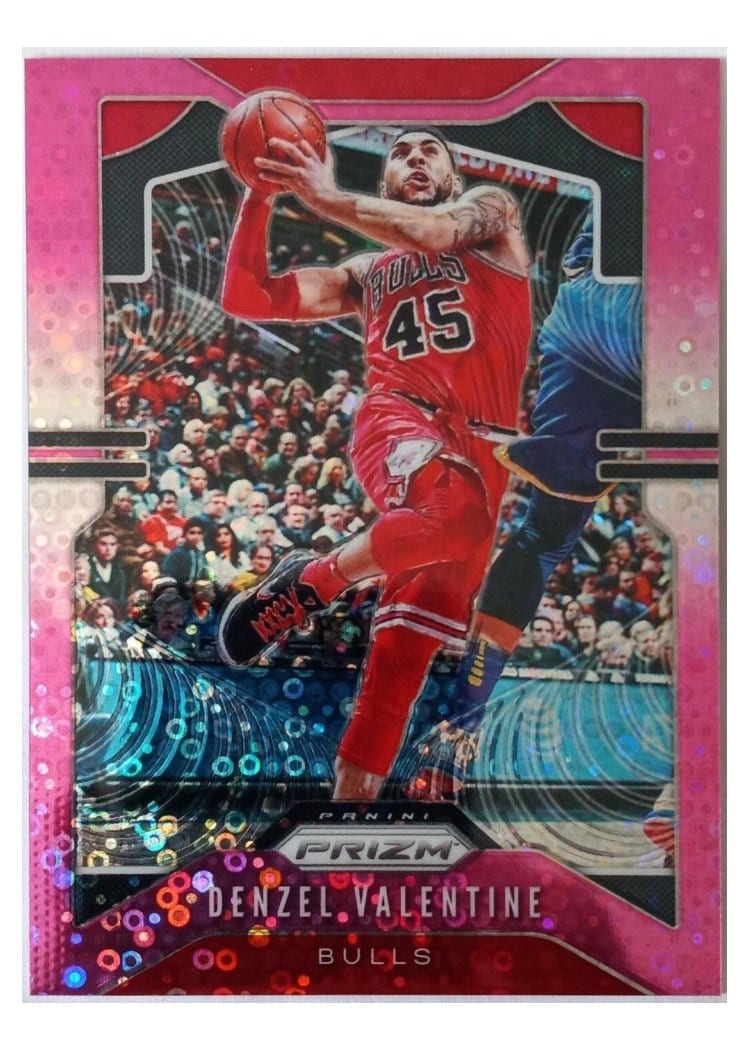 2019-20 Panini Prizm Base Set Denzel Valentine #66 card