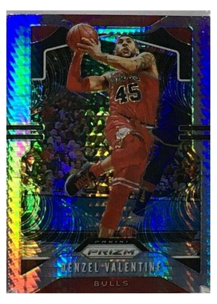 2019-20 Panini Prizm Base Set Denzel Valentine #66 card
