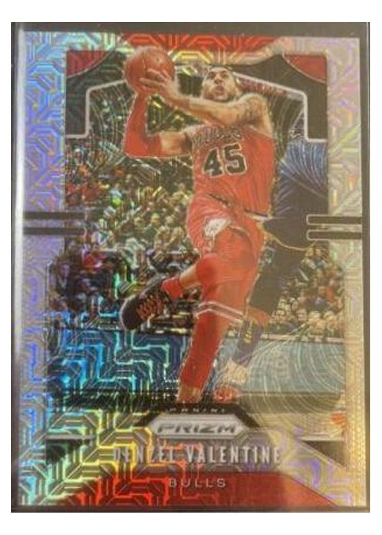 2019-20 Panini Prizm Base Set Denzel Valentine #66 card