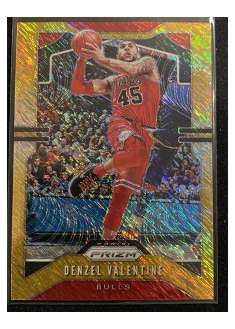 2019-20 Panini Prizm Base Set Denzel Valentine #66 card