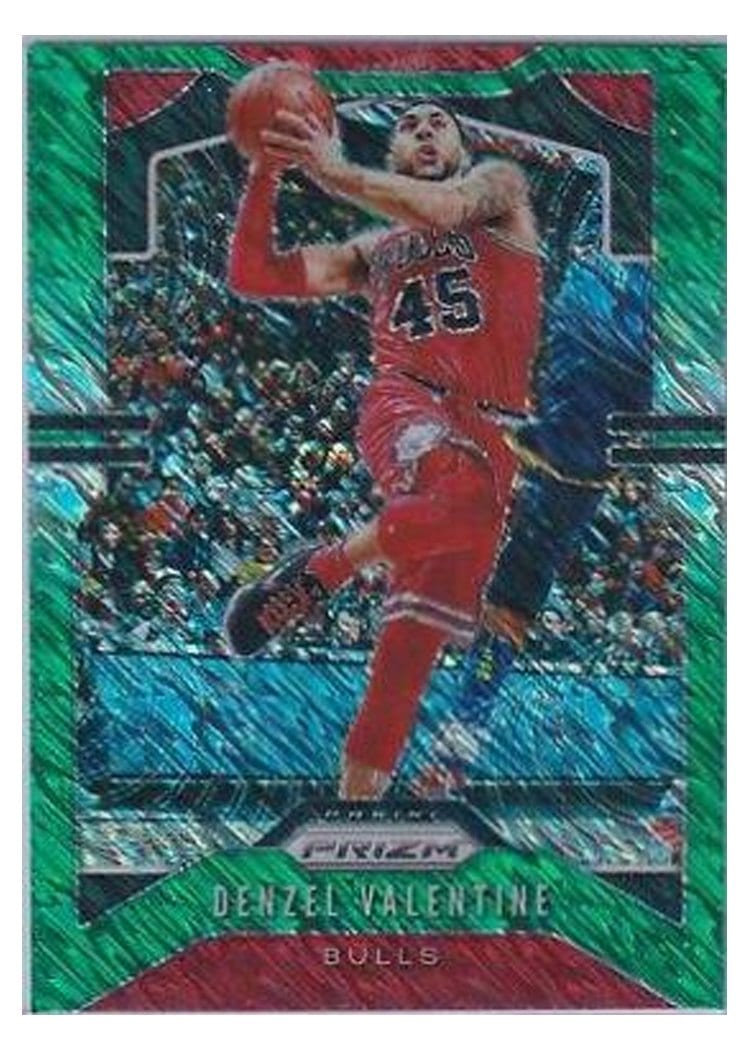 2019-20 Panini Prizm Base Set Denzel Valentine #66 card