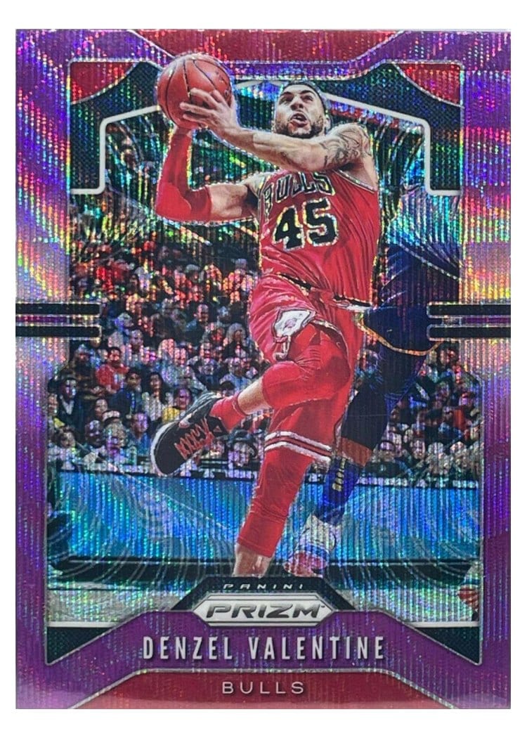 2019-20 Panini Prizm Base Set Denzel Valentine #66 card