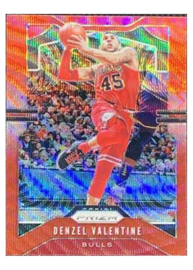 2019-20 Panini Prizm Base Set Denzel Valentine #66 card