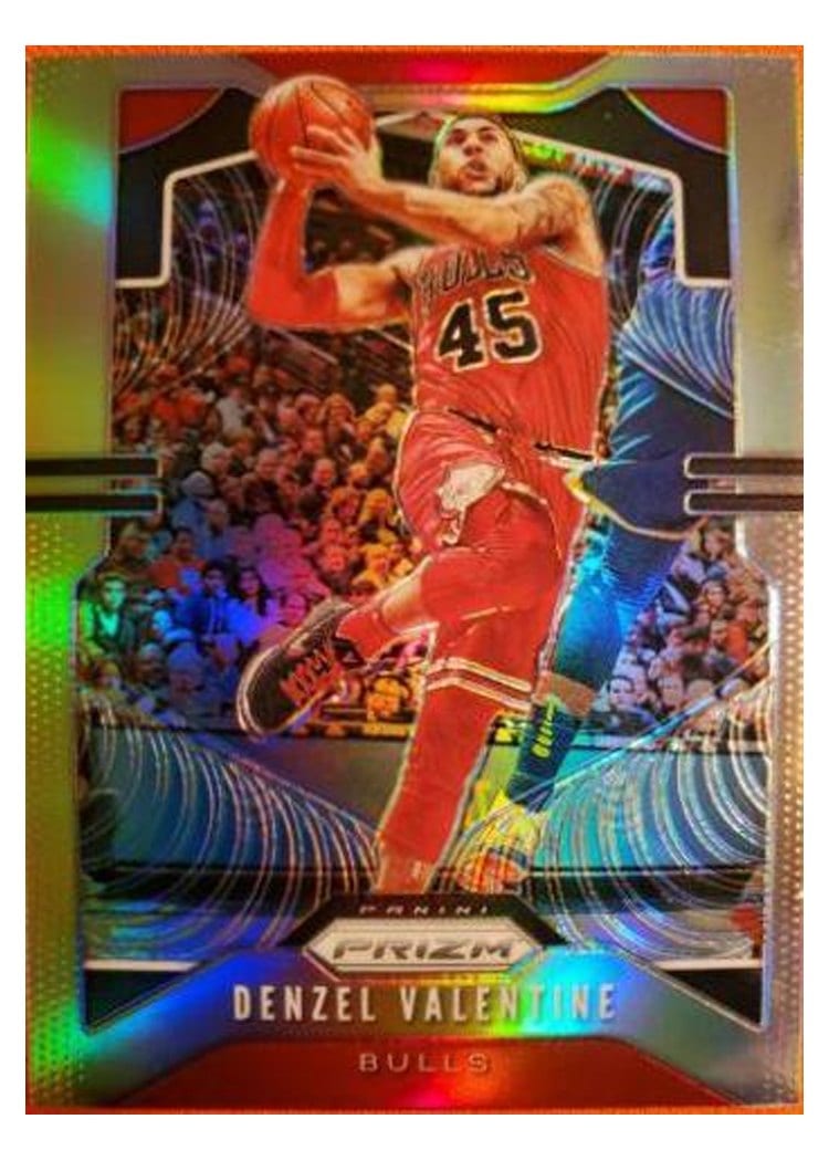 2019-20 Panini Prizm Base Set Denzel Valentine #66 card