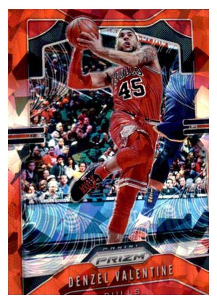 2019-20 Panini Prizm Base Set Denzel Valentine #66 card