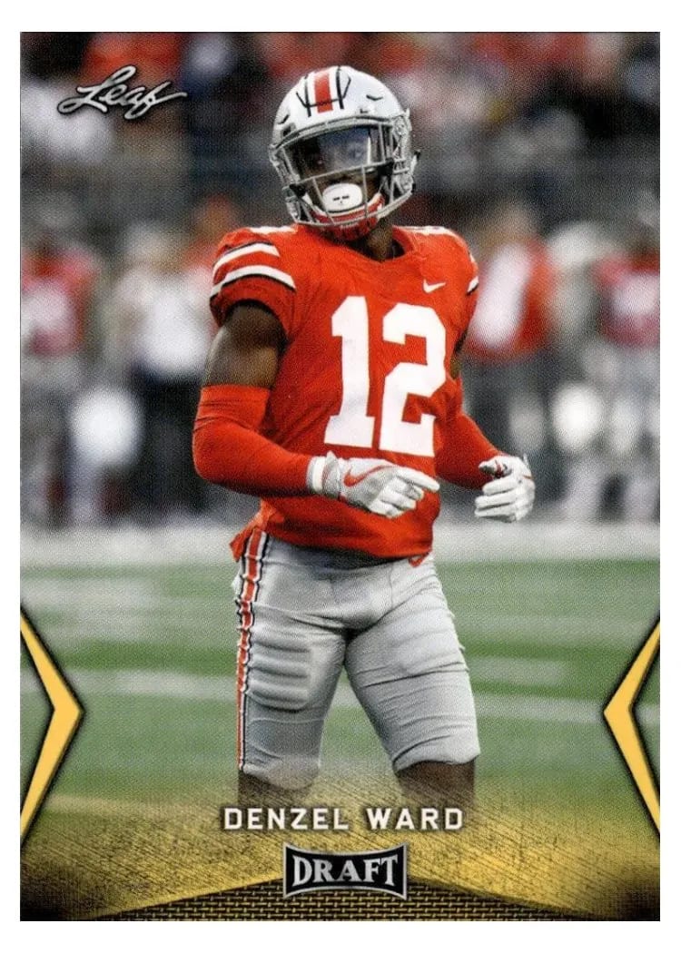 2018 Leaf Draft Denzel Ward #17 card