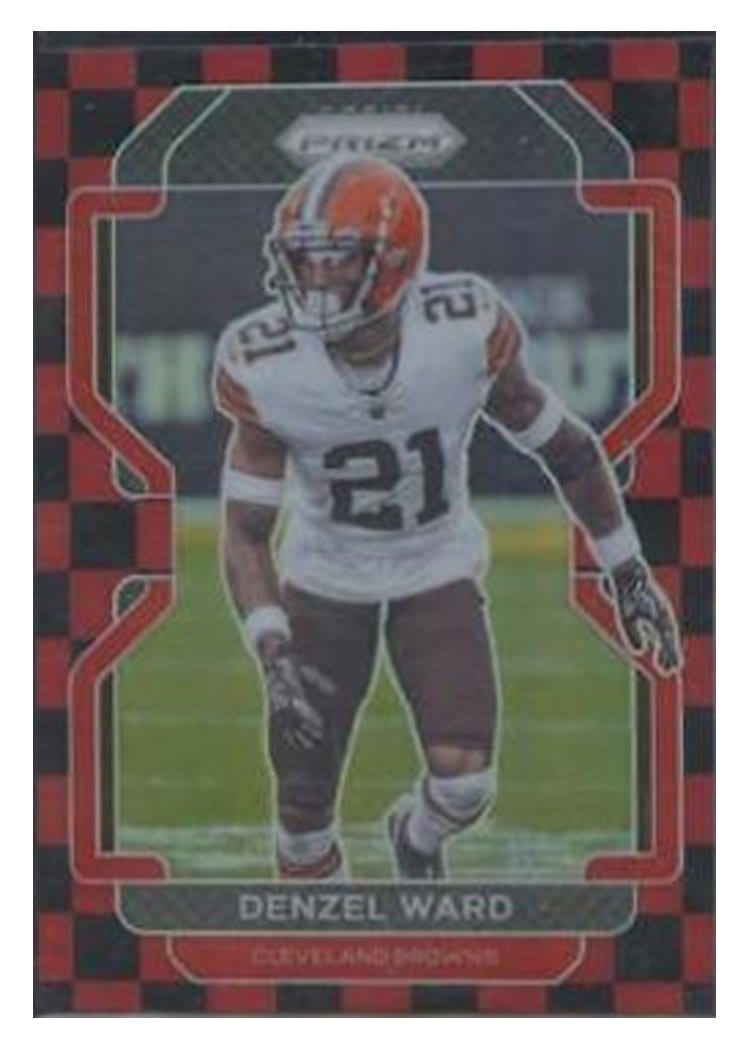 2021 Panini Prizm Base Set Denzel Ward #267 card