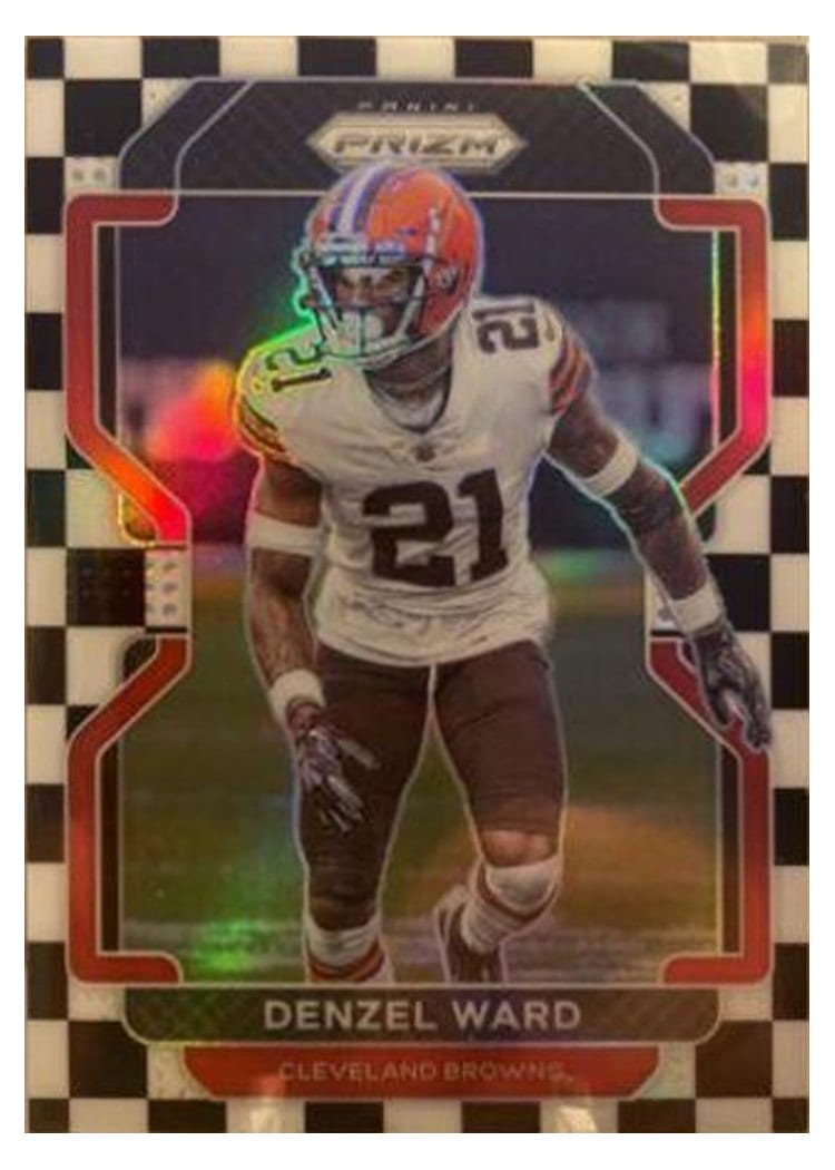 2021 Panini Prizm Base Set Denzel Ward #267 card
