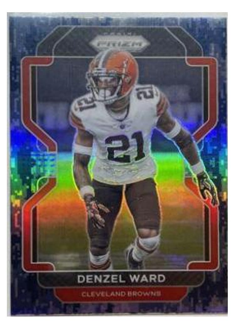 2021 Panini Prizm Base Set Denzel Ward #267 card