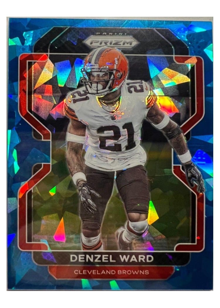 2021 Panini Prizm Base Set Denzel Ward #267 card