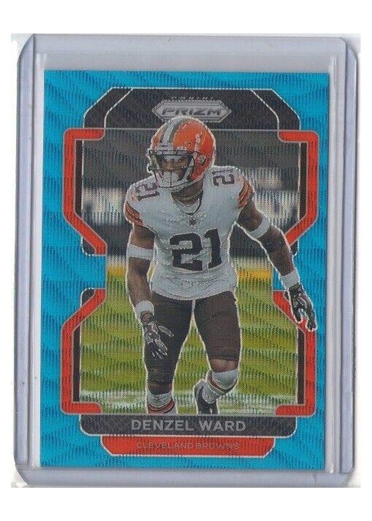 2021 Panini Prizm Base Set Denzel Ward #267 card