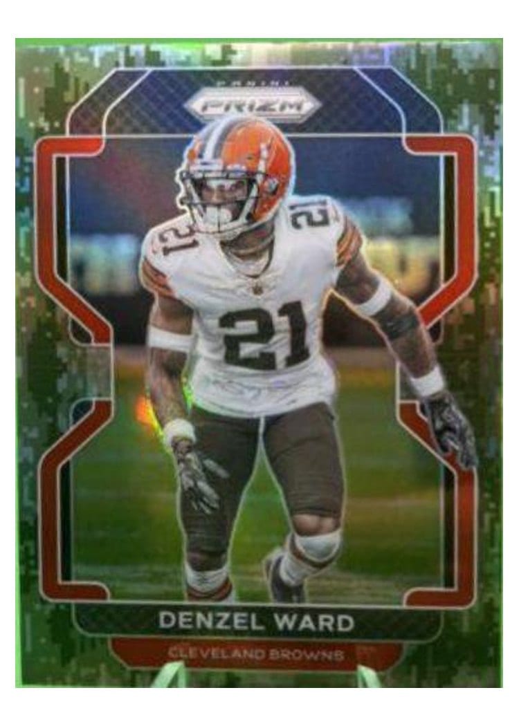 2021 Panini Prizm Base Set Denzel Ward #267 card