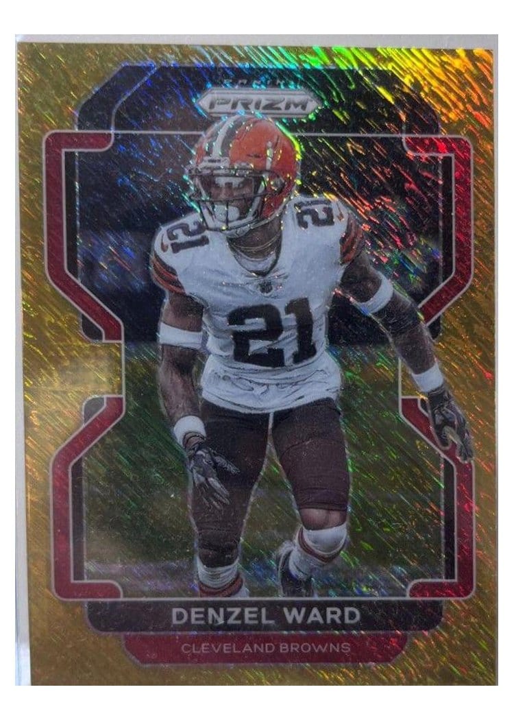 2021 Panini Prizm Base Set Denzel Ward #267 card