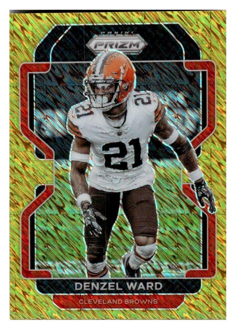 2021 Panini Prizm Base Set Denzel Ward #267 card