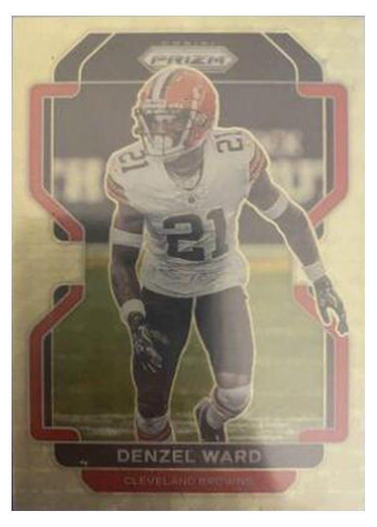 2021 Panini Prizm Base Set Denzel Ward #267 card