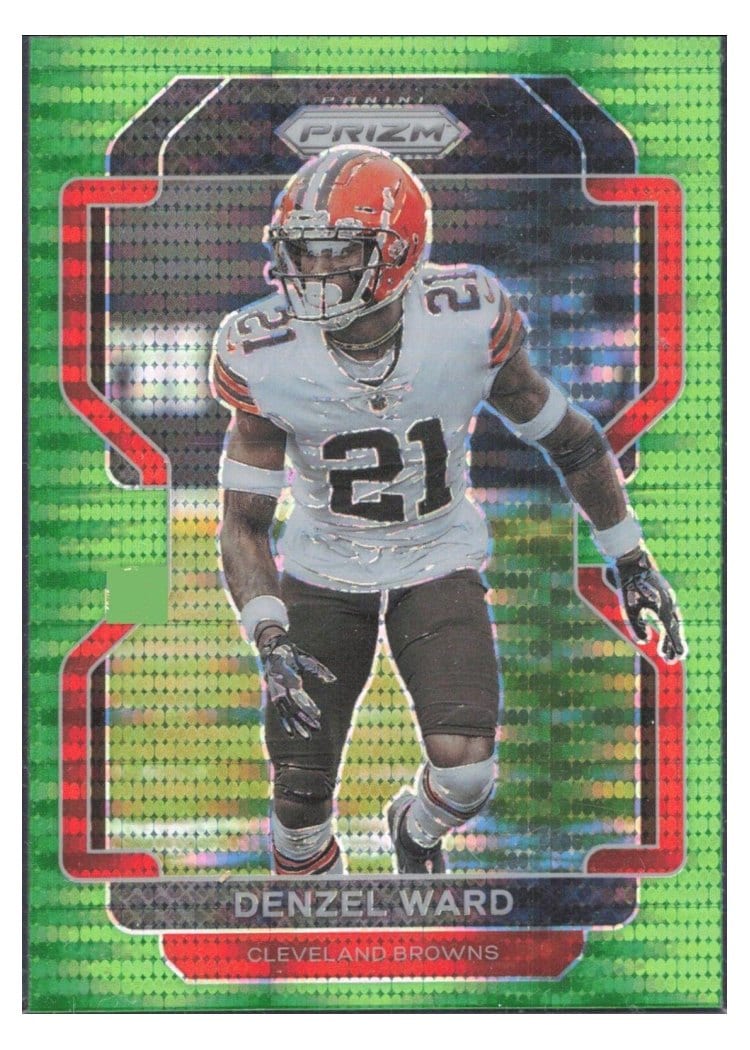 2021 Panini Prizm Base Set Denzel Ward #267 card