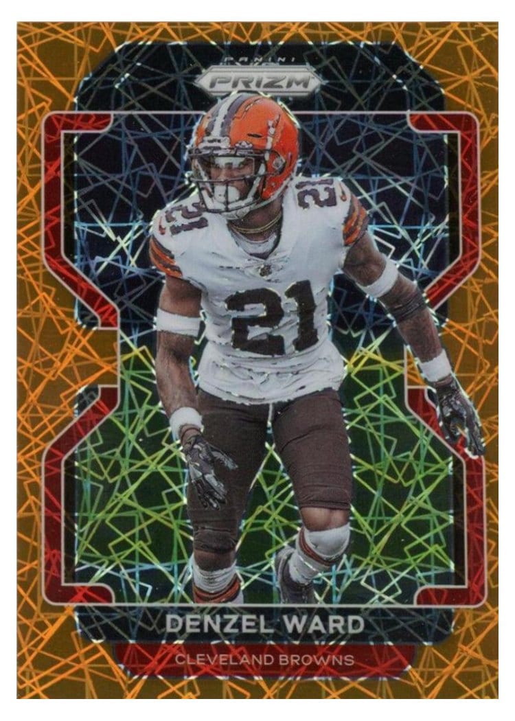 2021 Panini Prizm Base Set Denzel Ward #267 card