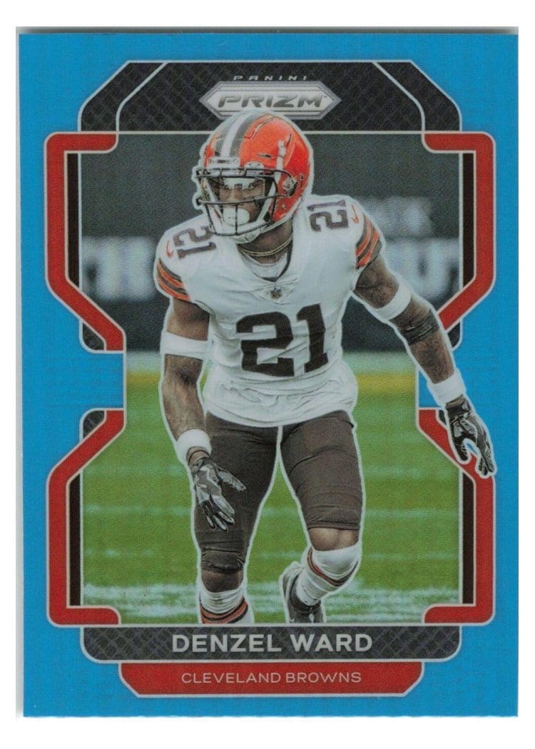 2021 Panini Prizm Base Set Denzel Ward #267 card
