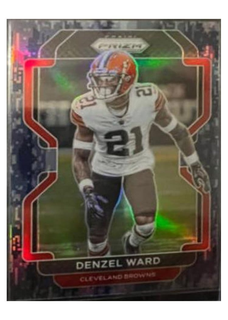 2021 Panini Prizm Base Set Denzel Ward #267 card
