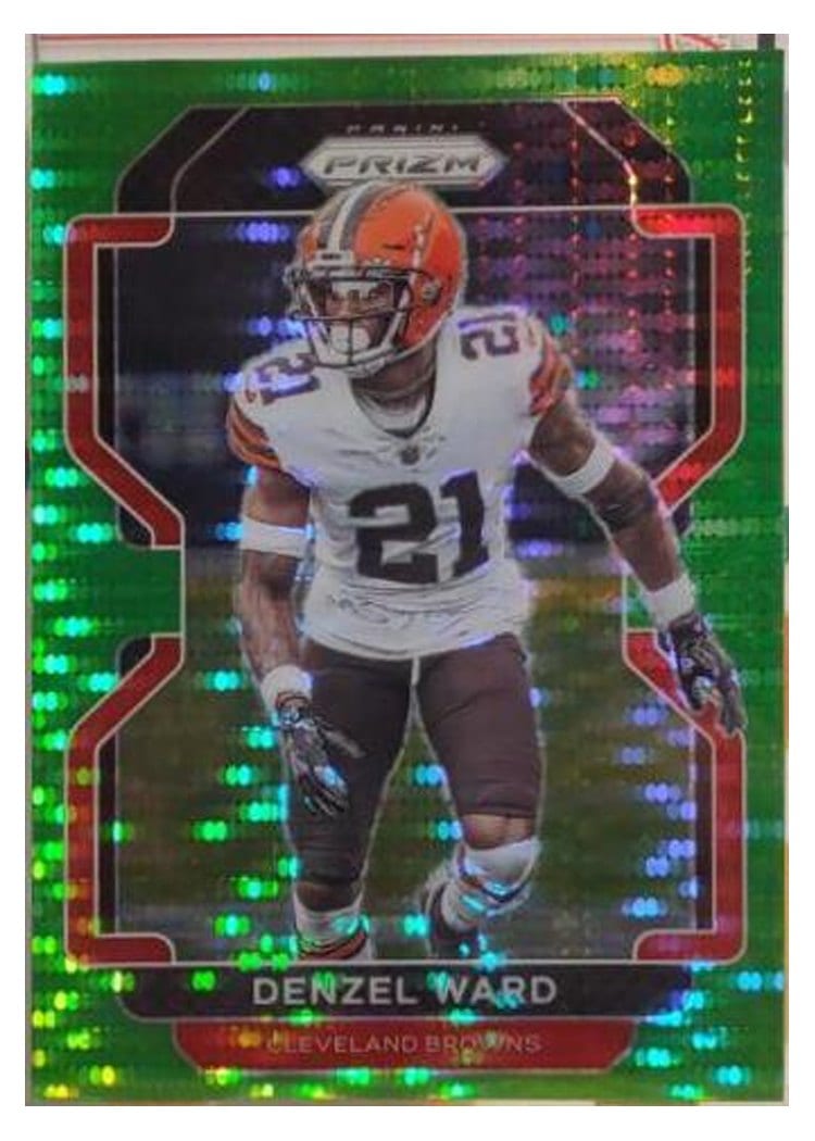 2021 Panini Prizm Base Set Denzel Ward #267 card