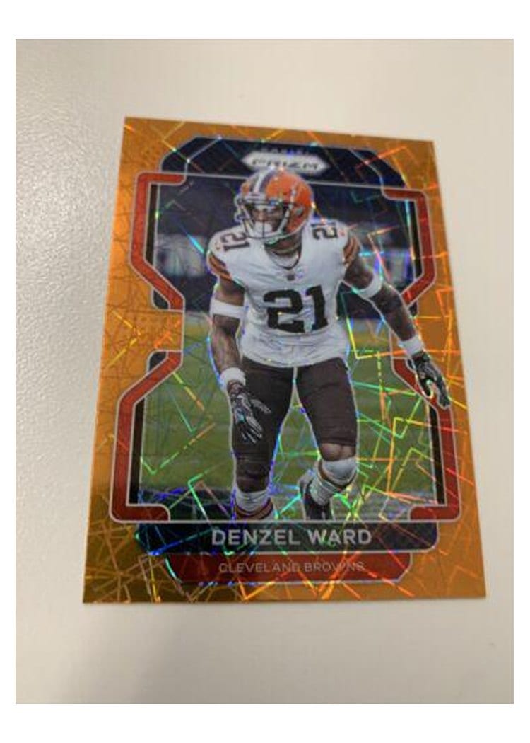 2021 Panini Prizm Base Set Denzel Ward #267 card