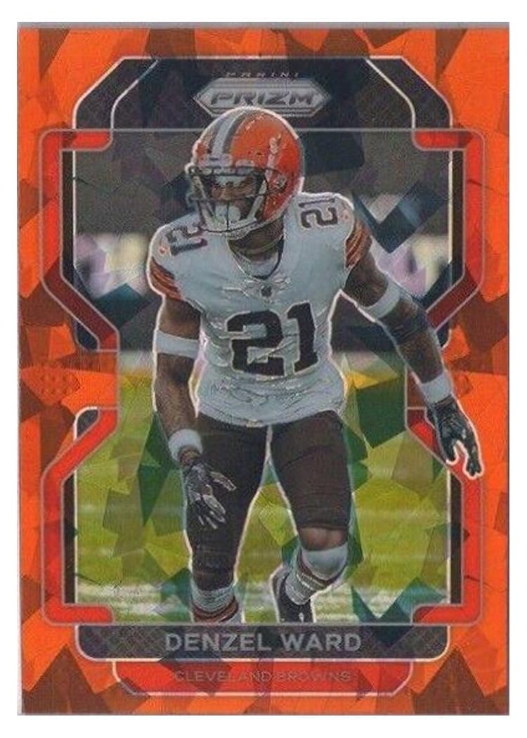 2021 Panini Prizm Base Set Denzel Ward #267 card