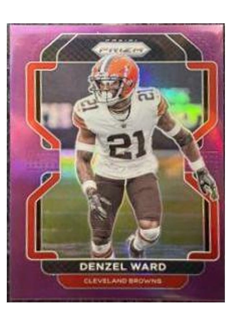 2021 Panini Prizm Base Set Denzel Ward #267 card